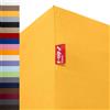 r-up Passt lenzuolo con angoli 120x200-130x200 fino a 35 cm di altezza tanti colori 100% cotone 130g/m² (giallo solare)