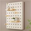 SJMDMZD Copertina di Quadro Copri Quadro Elettrico Decorativo, Coperchio Decorativo in Legno con Mensole, Tavola del Buco Copri Contatore Elettrico Montato A Parete Copricontatore Vertical A 60x40cm