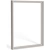 Haak Cornice per giunti ombreggiati Lico, 100 x 100 cm, beige sabbia (opaco)