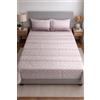 GX GARGIX Completo Letto Matrimoniale in Policotone - Set Lenzuola 4 Pezzi con Lenzuolo Sopra, Sotto con Angoli e 2 Federe, Biancheria Letto Varie Fantasie (GX/MATRI-77, MATRIMONIALE)