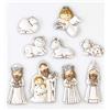 PABEN Presepe da frigo Natività Set 9 statuine magnetiche Altezza Massima 6,8 cm.