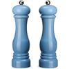 ECHTWERK Set di 2 macinaspezie in plastica ABS di alta qualità, macinino in ceramica, macinino manuale, ideale per spezie come pepe, sale e peperoncino, azzurro, 21 cm