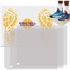 Riaisttd Basket Sticky Mat, Pallavolo Adhesive Grip Pad, 17x12 inch Anti Slip Shoe Traaction Mat, portatile Sticky Enhancer per la pratica breve, calcio, allenamento e backyard sport