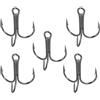 XCTDSVAH Ami da Pesca 50 pz/Scatola Ami Alti Super Sharp Dimensioni Solido Triplo Spinato in Acciaio Richiamo di Pesca Gancio Jigging 3/0#-16#(Size 14)