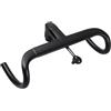 VIOLDHHJK Manubrio Bici Manubrio in Carbonio Integrato for Bici da Strada 28.6 Manubrio Compatto con Manubrio 360/380/400/420mm Accessori for Biciclette con distanziale Stelo(380-70mm)