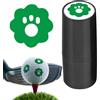Genérico Sigillo impermeabile per palline da golf, strumento per contrassegnare palline, marcatore fotosensibile, ad asciugatura rapida, dispositivo di stampaggio con motivo SA