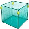 Generic Gabbia Galleggiante Aperta per Pesci con galleggianti Regolabili(120x120x100 cm)