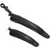 MDSIOKHJ Parafango Set parafango Universale for Bicicletta MTB Anteriore for Bici a sgancio rapido Ali a Coda di Rondine for Accessori for Ciclismo su Strada Montagna(Black)