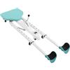 BTOSEP Macchina per allungare le gambe, regolabile, per danza, ginnastica, fitness, adulti, struttura in acciaio (verde)