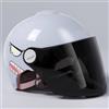 GJCKOPIUFA Simpatico Casco Da Ciclomotore Con Visiera Parasole, Casco Da Moto Aperto Per Bambini E Bambine Dai 3 Ai 12 Anni, Omologato ECE 22.06. B,45-65cm