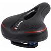 Auto Accessori Lupex 86656 Sella Bici Morbida ed Ergonomica, Sellino Bicicletta Antidolore in Spugna Alta Densità e Gel, Comoda con Doppia Sospensione Ammortizzata e Ventilazione Traspirante, Unisex