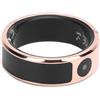 Sxhlseller Anello Intelligente con Touch Screen a Colori, Fitness Tracker in Acciaio Inossidabile da 50 M per Nuoto e Corsa, Telefono per Escursionismo, (Taglia 12 (ID 21,4 mm/0,84 pollici C 67,2