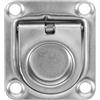 BESTOYARD Maniglia Resistente all'Acqua di Mare in Acciaio Inossidabile Quadrata per Barche e Kayak Adatta per Pavimenti e Porte Marine