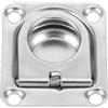 AUTSUPPL Maniglia per Porta Professionale in Acciaio Inossidabile Argento Resistente per Pavimento e Ponte, Adatta per Kayak e Canoe in Ambiente Marino