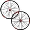 QHYRZE Bici Set Di Ruote A Sgancio Rapido 26 27.5 29 MTB Ruota Posteriori Anteriori Freni A Disco Cerchione A Doppio Strato Mozzo 32H For 7-11 Velocità(Rot,29inch)