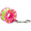 CQAHDSEVF Bobina da Immersione "Finger Spool", Mulinello da Dito for Bobina for Immersioni subacquee con bullone a Scatto, relitto della Grotta, Multicolore(Pink 30m)
