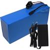 CQHZCL Batteria Per Bicicletta Elettrica, Pacco Batteria Al Litio Da 48V 10Ah Per Monopattini Elettrici, Go-Kart E Biciclette; Batteria Agli Ioni Di Litio Impermeabile Con Caricabatterie (48V 10AH),XT60+SM