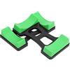 Pwshymi Supporto con Telaio Regolabile per Rastrelliera per Manubri con Protezione del Pavimento per Uso in Palestra Domestica - Materiale ABS Resistente, Dimensioni Compatte, 2 unità
