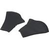 Generic Guanti da nuoto palmati in neoprene da 2 mm con dita aperte, attrezzatura per il fitness acquatico per nuoto, surf, immersioni, rafting e sport acquatici, nero e blu, varie misure (L nero)