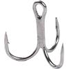 XCTDSVAH Ami da Pesca Ami da Pesca tripli 50 Pezzi con Gambo Corto #2 - #12 ardiglione in Acciaio al Carbonio Triple Sea Tackle(10)