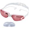 JSGHGDF Occhiali da nuoto infrangibili con tappi per le orecchie anti nebbia per nuoto immersioni snorkeling distintività occhiali da nuoto