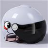 GJCKOPIUFA Casco Da Moto Aperto Per Bambini, Simpatico Casco Da Scooter Per Bambini Con Visiera Parasole, Casco Da Ciclomotore Per Bambini E Bambine Dai 3 Ai 12 Anni, Omologato ECE 22.06. K,45-65cm