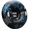 Riaisttd Slitta da neve - Pneumatico da slittino in PVC a doppia maniglia - 90 Centimetri tubo gonfiabile robusto | per Natale Scivoli sul fiume ghiacciato e giochi invernali per