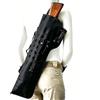 TCHAWk Borsa Tattica Regolabile Porta Fucile, 6 Cinture MOLLE, Oxford 600D Nero 72,5 x 25 cm per Fucili da Caccia e Carabine