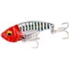 Zpengtai Esche Da Pesca 1 pz. Esca da pesca con cucchiaio rotante in metallo invernale 3 g, 7, 10, 15, 20, esche artificiali for trote e spigole(B1-2 hooks,10g-4.8cm)