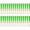 JSGHGDF 30Pcs Silicone Pesca Galleggiante Sedile Testa di Rame Cuscinetto A Sfera Pesci Bobber Sedile Galleggiante Accessori Da Pesca Durevole Cambia Rapidamente Rotazione