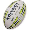 Ram Rugby Pallone da rugby Academy Trainer (misura 3) a 3 strati, di qualità per allenamento, impugnatura 3D per il massimo controllo dei passaggi e delle catture, adatto per giovani, bambini e
