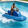 Generic Mini Jet Boat gonfiabile per adulti, piccola barca elettrica per due persone con motore brushless 500W/700W, scooter d'acqua per crociera sul lago del mare