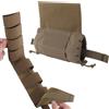 LZAQHMT 2 in 1 Custodia Arrotolabile IFAK - Borsa Tattica di Pronto Soccorso con Inserto Rimovibile per Equipaggiamento Airsoft Molle(T)