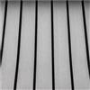 CQAHDSEVF Pavimentazione per imbarcazioni in Schiuma Eva, Tappetino for Ponte in Teak in Schiuma Eva Grigio con Strisce Nere/Bianche 240 cm x 90 cm(Black Lines)