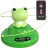 Riaisttd Rope di salto elettronico, Remote-Control Fitness Rope 14 x 14 x 11 cm, 2-Speed Adjustable Skipping Trainer, Cordless Jump Kids Adult, Fun Interactive Sports for Indoor Outdoor Exercise