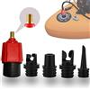 FIPASEN Adattatore per Pompa Paddle Board, FIPASEN Convertitore della Valvola dell'Aria con 4 Ugelli Valvola Aria per Gonfiare Stand Up Paddle Board/Gommone/Letto Gonfiabile, per Pompa Aria Convenzionale