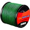 RiToEasysports Lenza Intrecciata, Super Resistente 300m 30 Libbre 2,5mm per Acqua Salata Dolce Mare Roccia Verde for Famiglie Pesca Sportiva Ricreativa