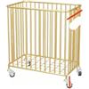 ERHTGUO Tappetino yoga leggero di lusso con ruote, cestino portaoggetti, manubri, corda for saltare, racchetta, organizzazione(Black-40x25x49cm)