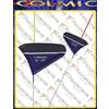 vela Galleggiante roubaisienne colmic Spoiler, 12 gr. - 5 Pezzi.