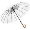Generic CMBSSTFC Ombrelli per Ombrello da Pioggia Ombrello da Golf Antivento Sole da Viaggio Ombrello con Manico in bambù ed Eleganti Ombrelli Grandi per Uomini e Donne Ombrello Antivento