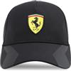 PUMA Cappellino da Baseball Scuderia Ferrari OneSize, Black