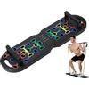 Riaisttd Press Up Board, Muscolo Strength Training Equipment, Push-up Floor Trainer, Regolabile Design, Targets Chest Upper Body, Ideal for Men and Women Fitness Workouts