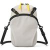 Asixxsix Zaino a Tracolla da Esterno, Borsa a Tracolla Leggera da 1,2 Litri, Zaino in Nylon Antispruzzo con Regolabile per Pendolarismo, Escursionismo, Campeggio (grigio chiaro)