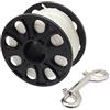 ENSDIEPLS Mulinello da Immersione a Dito, Mulinello for Immersione in Nylon e Acciaio Inossidabile 30M/50M(30M)
