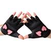 Generic Guanti da ciclismo da bicicletta, mezze dita, per sport, fitness, yoga, canottaggio, arrampicata su roccia, sedia a rotelle