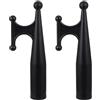 LIGIGWASH Gancio per Barca in Nylon Nero Resistente e Durevole, 2 Pezzi Multifunzione per Traino e Ancoraggio, per Barche e Kayak