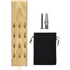 Générique Supporto per freccette - Espositore Dart Caddy | Càddy Dè F?éch? Per Parete, Sùpport A Parete In Legno Pòur F?leceste A 12 Punte, Organizzatore Di Conservazione, Include Borsa E Viti Di Montaggio