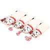 Funien Copricapo Copricapo Club Protector 4 Pezzi Impermeabile PU Simpatico Cartone Animato Gatto Ricamo Etichetta Numero Club in Peluche con # 1# 3# 5 UT per Protezione Testa C