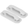 Jelquix Corrimano per Gommone Gonfiabile Facile Movimentazione della Barca, Confezione da 2 in PVC Resistente per Canoa in Kayak 9,3x3,3x1,8 Pollici