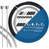 TAPKUA Set di Cavi Cambio Bicicletta, 2500mm Cavi per Cambio e 3M Tubo Flessibile, per Mountain Bike Bici da Strada BMX Bici Pieghevoli ECC